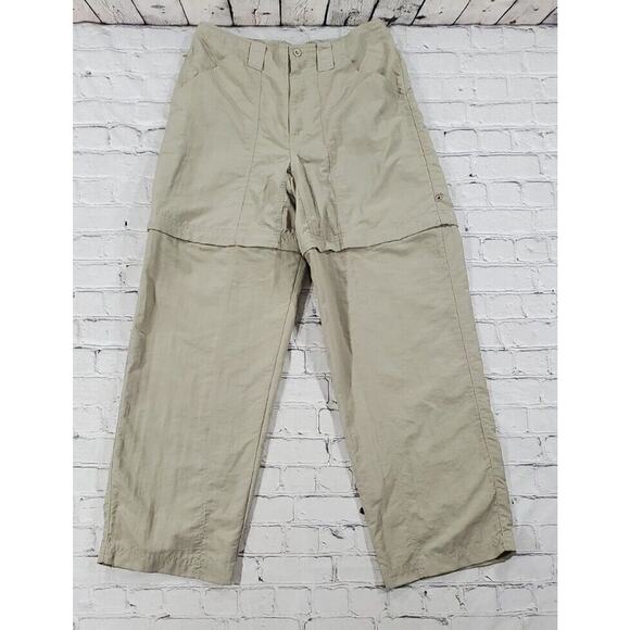 Vintage Alpine Design Hiking Pants Camping Nylon Convertible Pants WOMENS SZ L - Picture 1 of 7